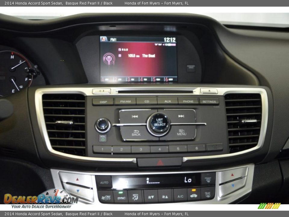 2014 Honda Accord Sport Sedan Basque Red Pearl II / Black Photo #15