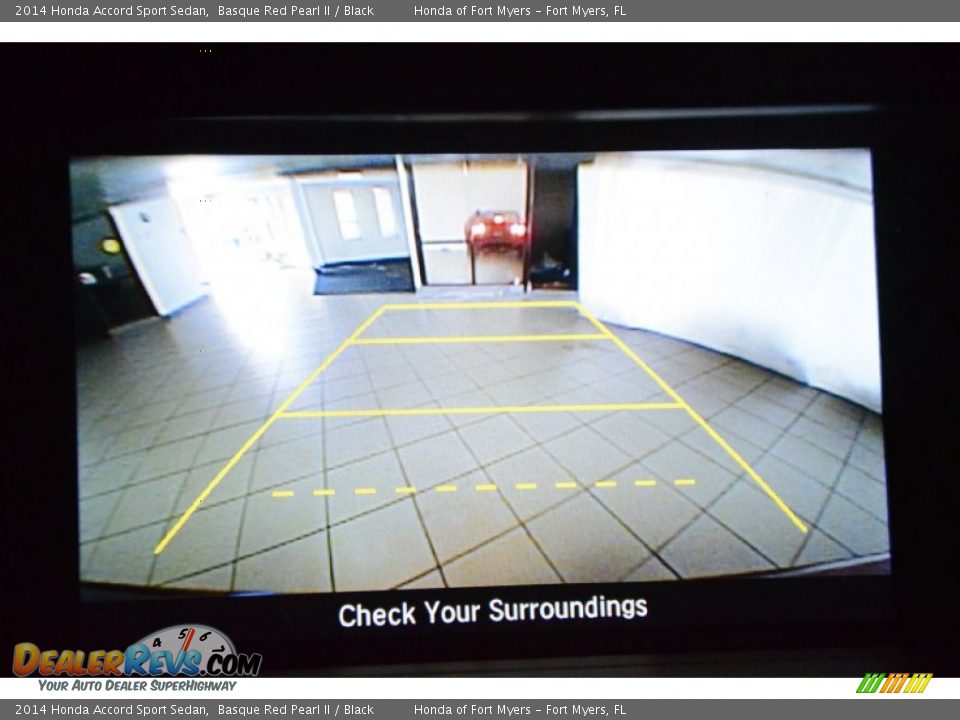 2014 Honda Accord Sport Sedan Basque Red Pearl II / Black Photo #17