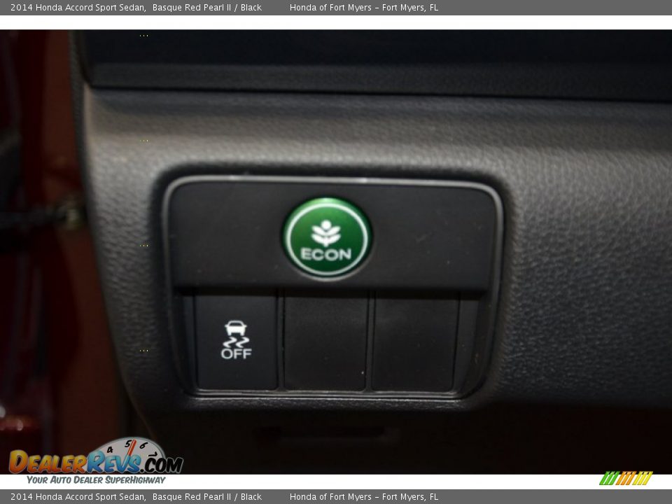 2014 Honda Accord Sport Sedan Basque Red Pearl II / Black Photo #25