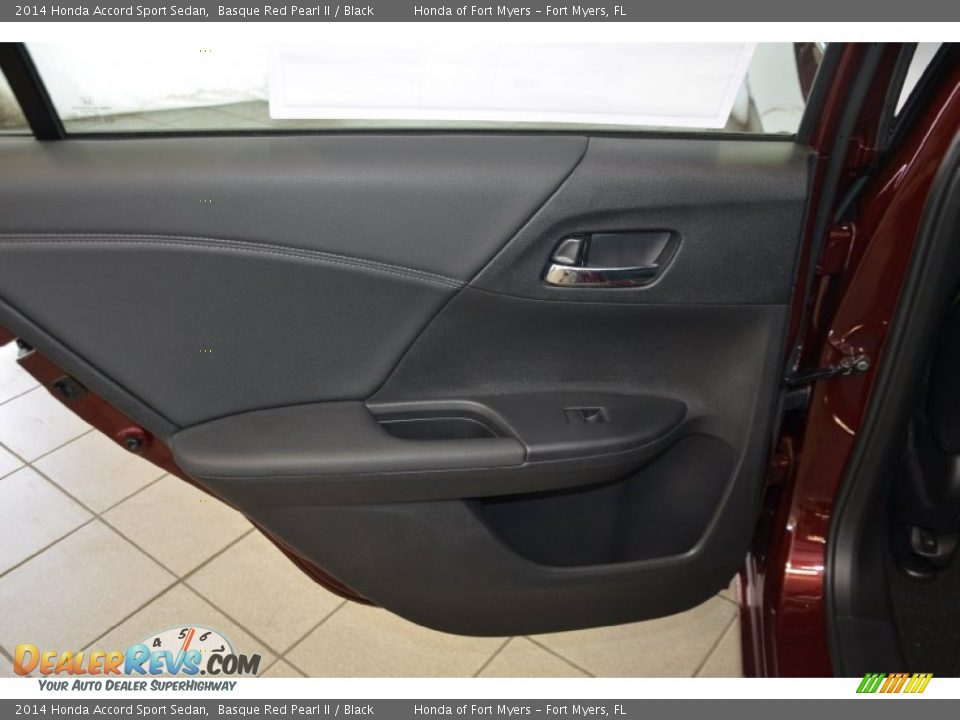 2014 Honda Accord Sport Sedan Basque Red Pearl II / Black Photo #26