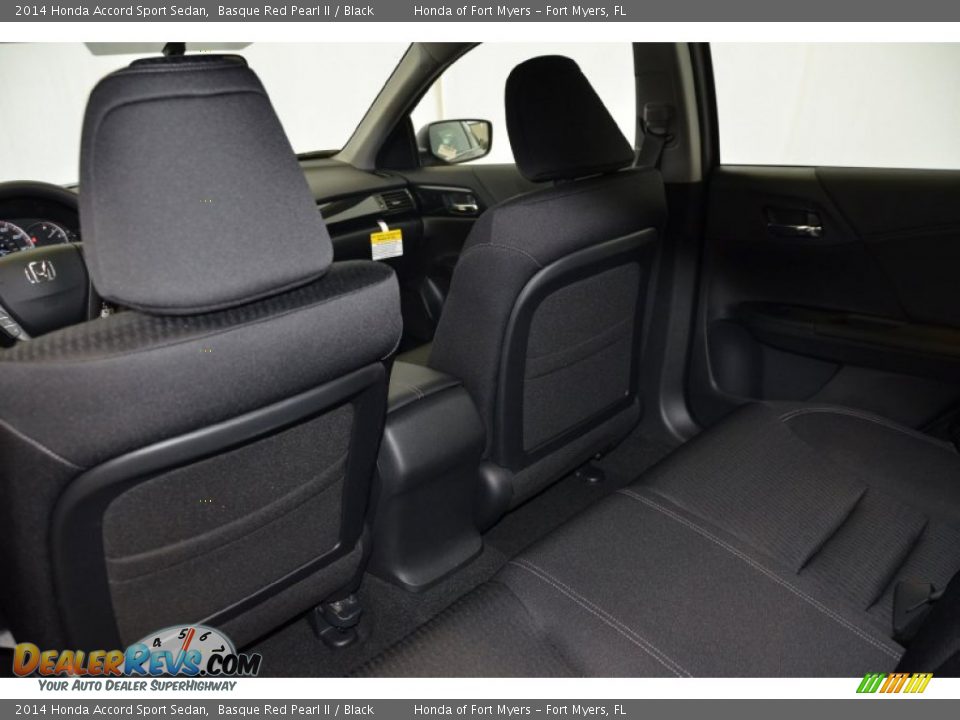 2014 Honda Accord Sport Sedan Basque Red Pearl II / Black Photo #27