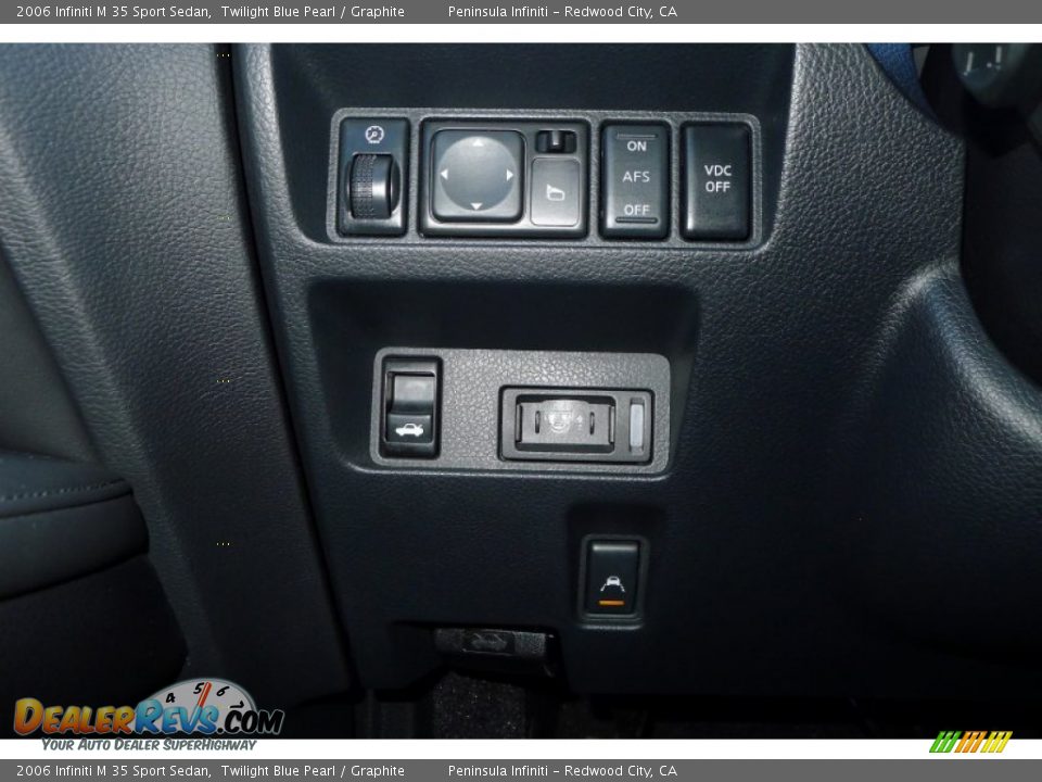 2006 Infiniti M 35 Sport Sedan Twilight Blue Pearl / Graphite Photo #15