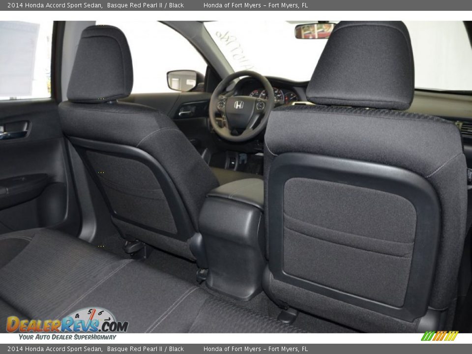 2014 Honda Accord Sport Sedan Basque Red Pearl II / Black Photo #30