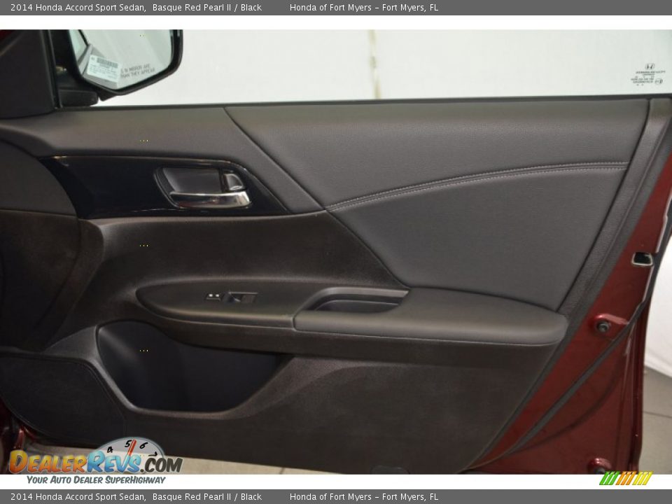 2014 Honda Accord Sport Sedan Basque Red Pearl II / Black Photo #31