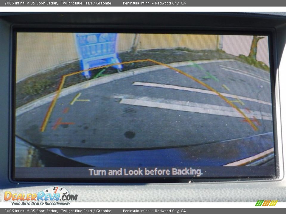 2006 Infiniti M 35 Sport Sedan Twilight Blue Pearl / Graphite Photo #18