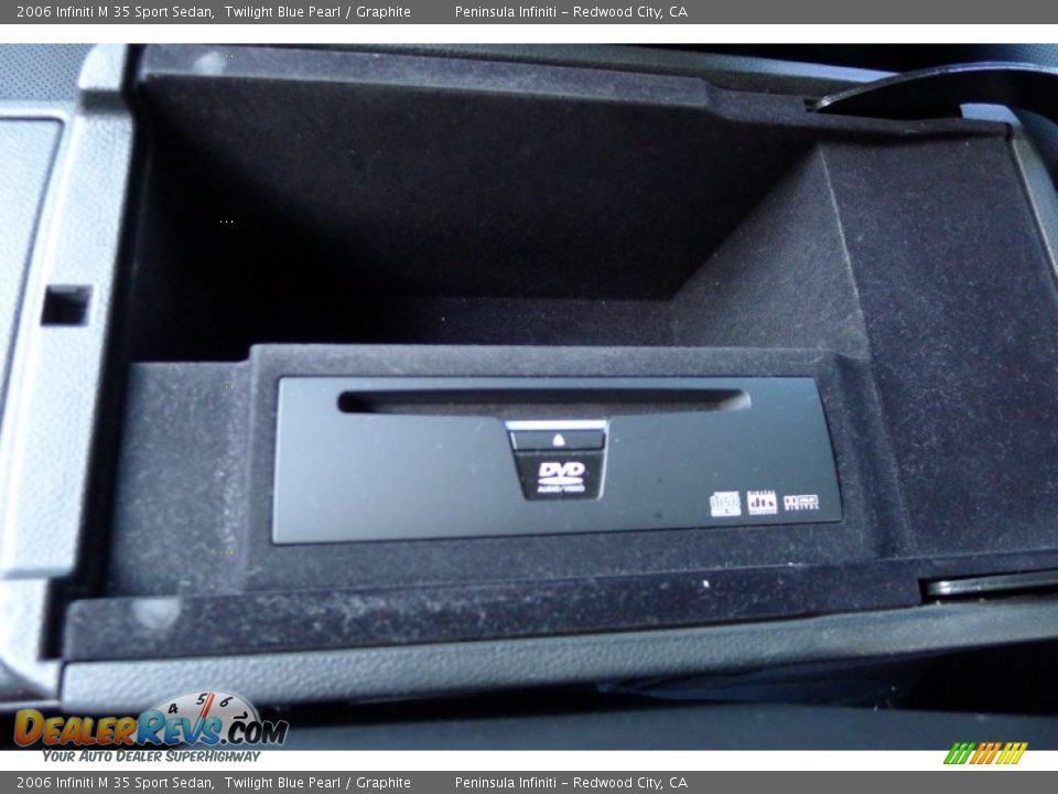 2006 Infiniti M 35 Sport Sedan Twilight Blue Pearl / Graphite Photo #22