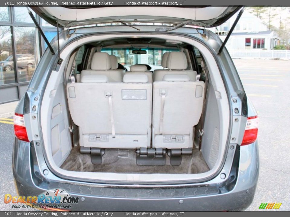 2011 Honda Odyssey Touring Polished Metal Metallic / Gray Photo #8