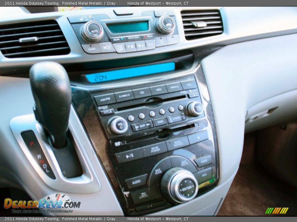 2011 Honda Odyssey Touring Polished Metal Metallic / Gray Photo #17
