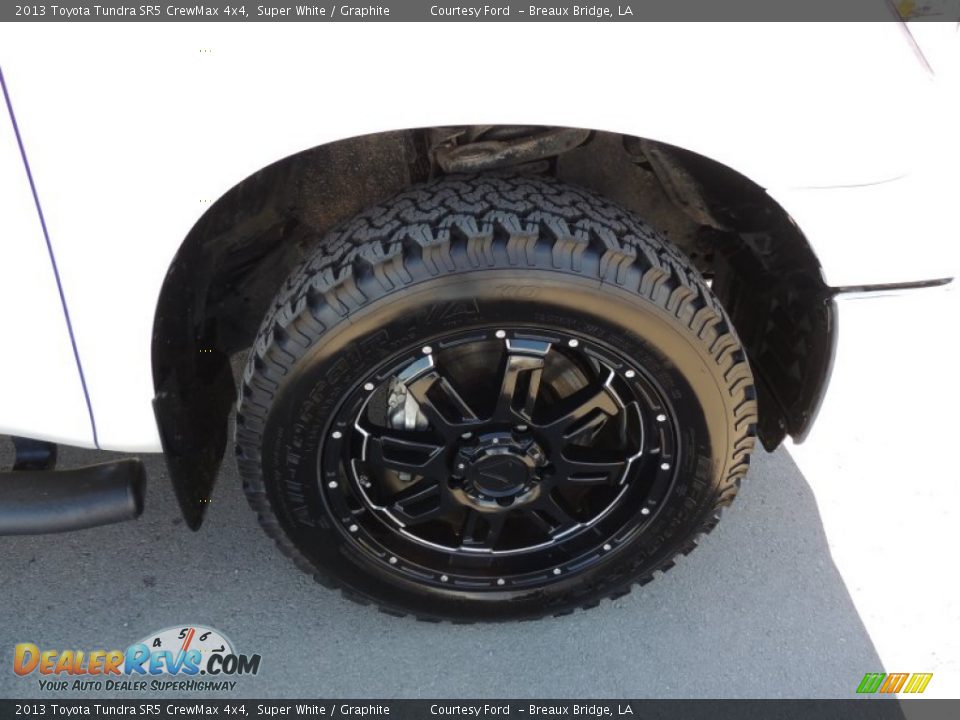 2013 Toyota Tundra SR5 CrewMax 4x4 Super White / Graphite Photo #23