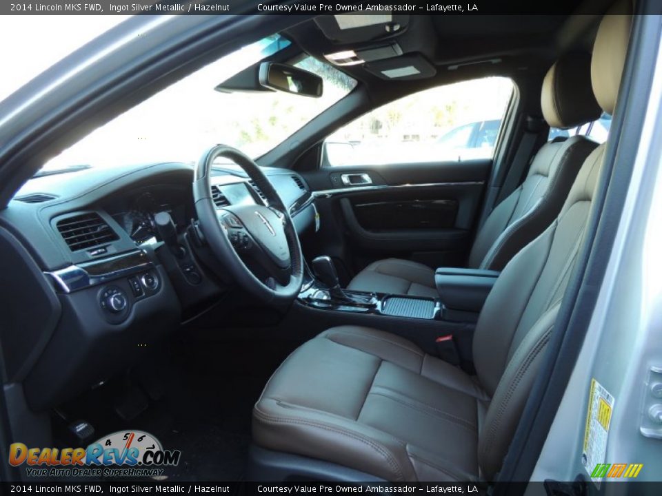Front Seat of 2014 Lincoln MKS FWD Photo #6