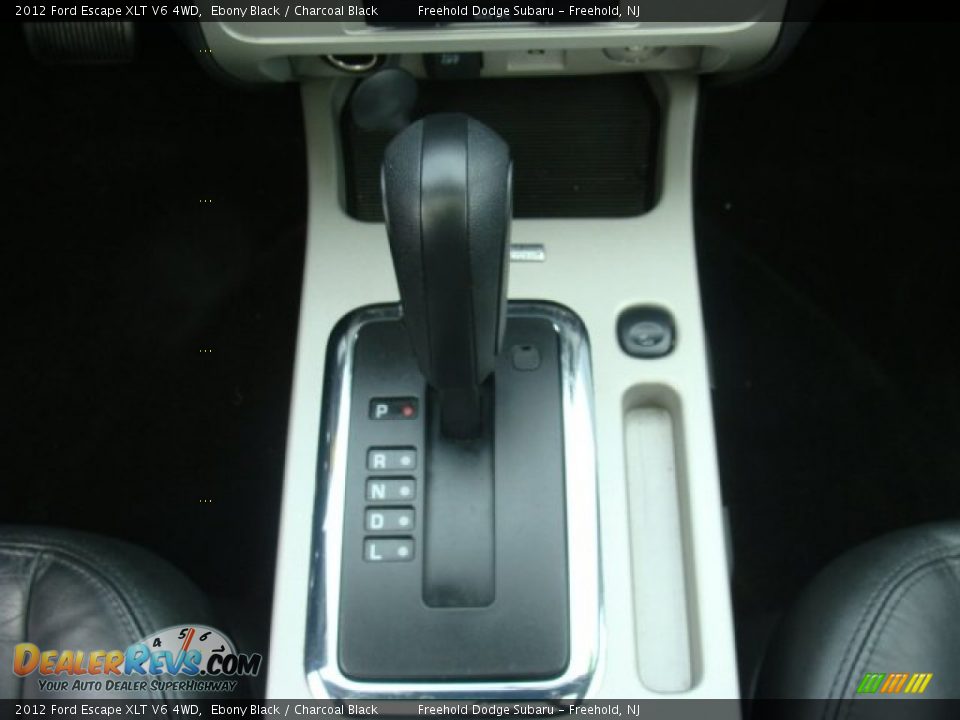2012 Ford Escape XLT V6 4WD Ebony Black / Charcoal Black Photo #24