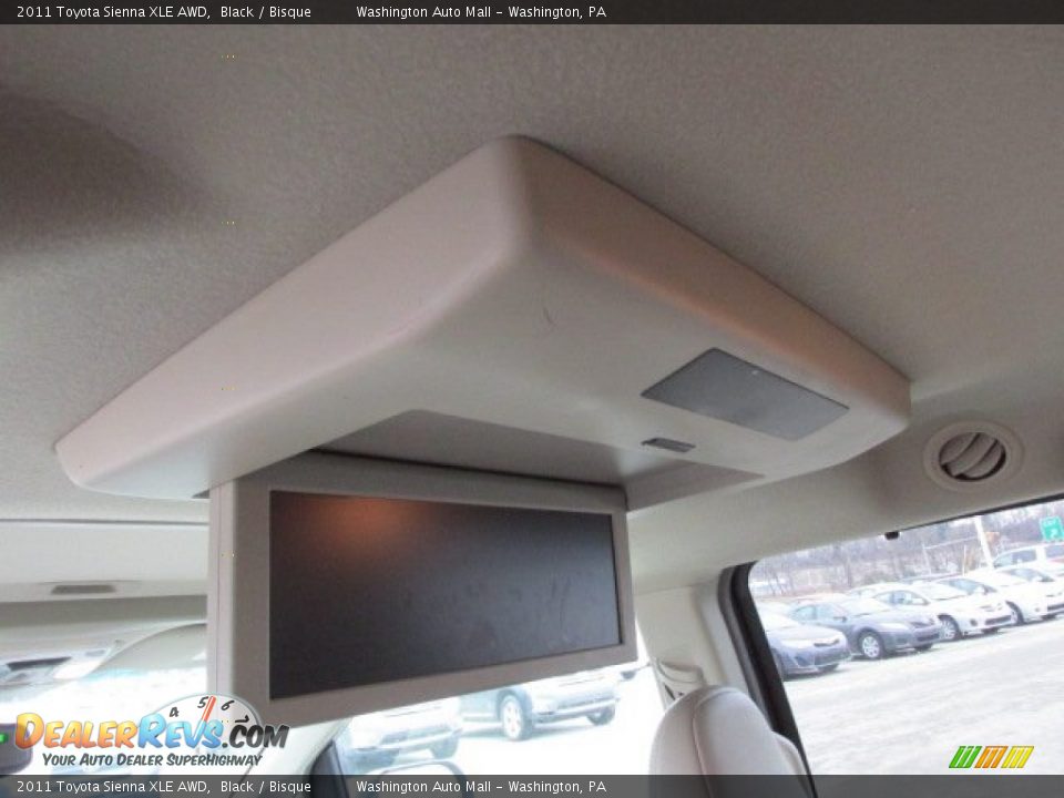 2011 Toyota Sienna XLE AWD Black / Bisque Photo #8