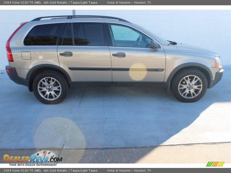 2004 Volvo XC90 T6 AWD Ash Gold Metallic / Taupe/Light Taupe Photo #5