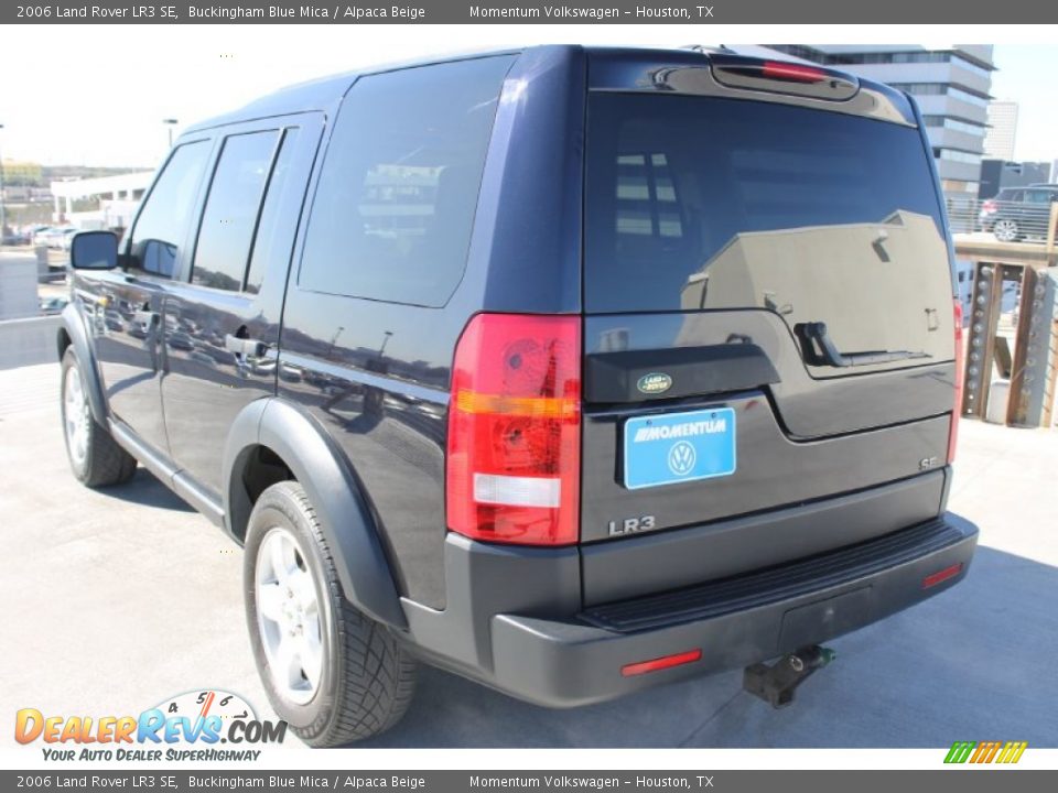 2006 Land Rover LR3 SE Buckingham Blue Mica / Alpaca Beige Photo #7