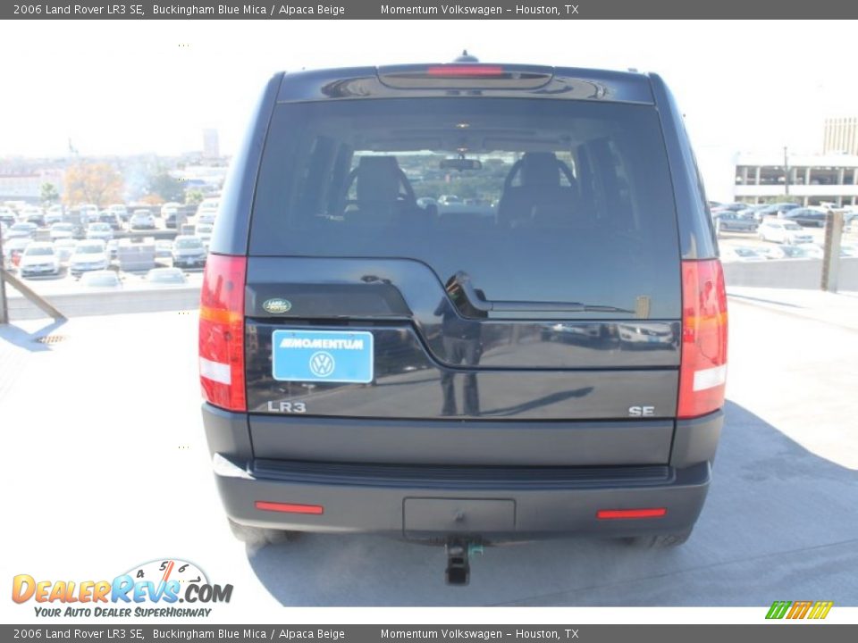 2006 Land Rover LR3 SE Buckingham Blue Mica / Alpaca Beige Photo #8