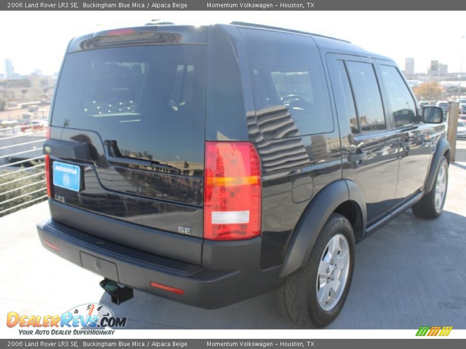2006 Land Rover LR3 SE Buckingham Blue Mica / Alpaca Beige Photo #9