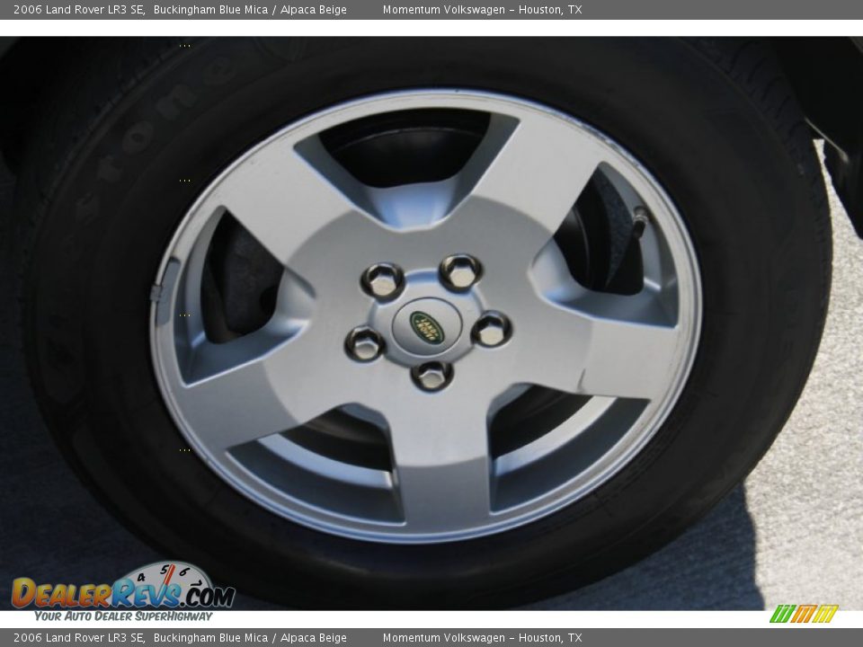 2006 Land Rover LR3 SE Buckingham Blue Mica / Alpaca Beige Photo #12