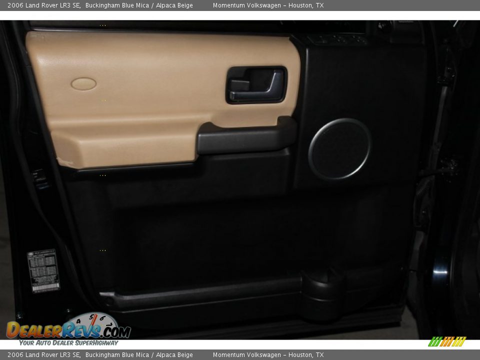 2006 Land Rover LR3 SE Buckingham Blue Mica / Alpaca Beige Photo #13
