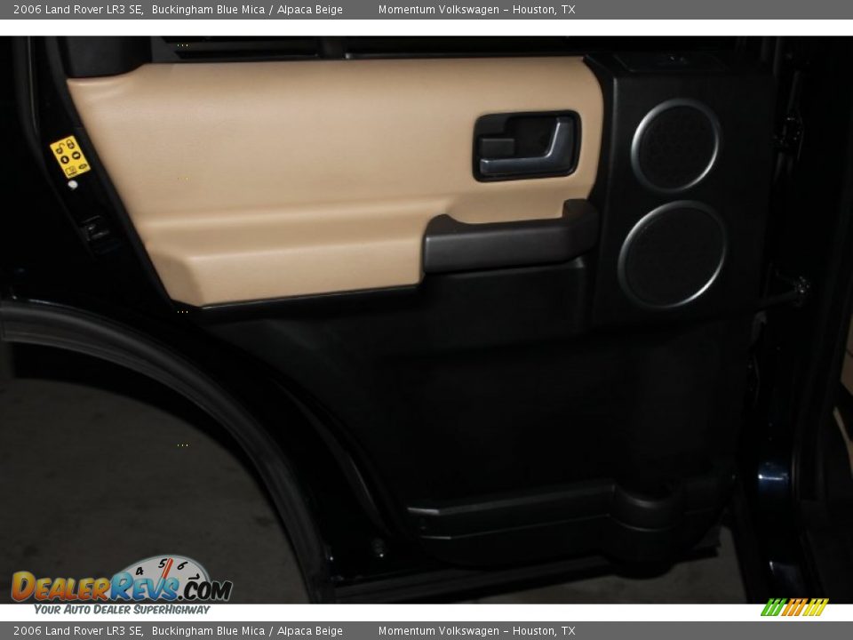 2006 Land Rover LR3 SE Buckingham Blue Mica / Alpaca Beige Photo #21