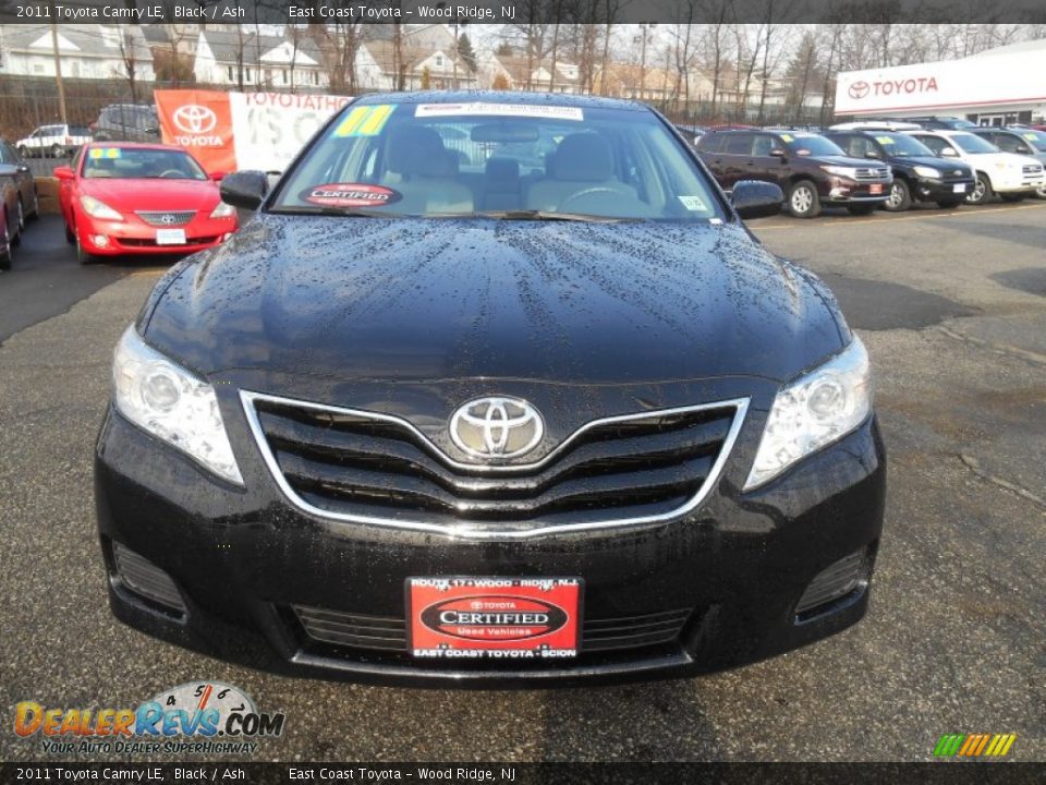 2011 Toyota Camry LE Black / Ash Photo #2