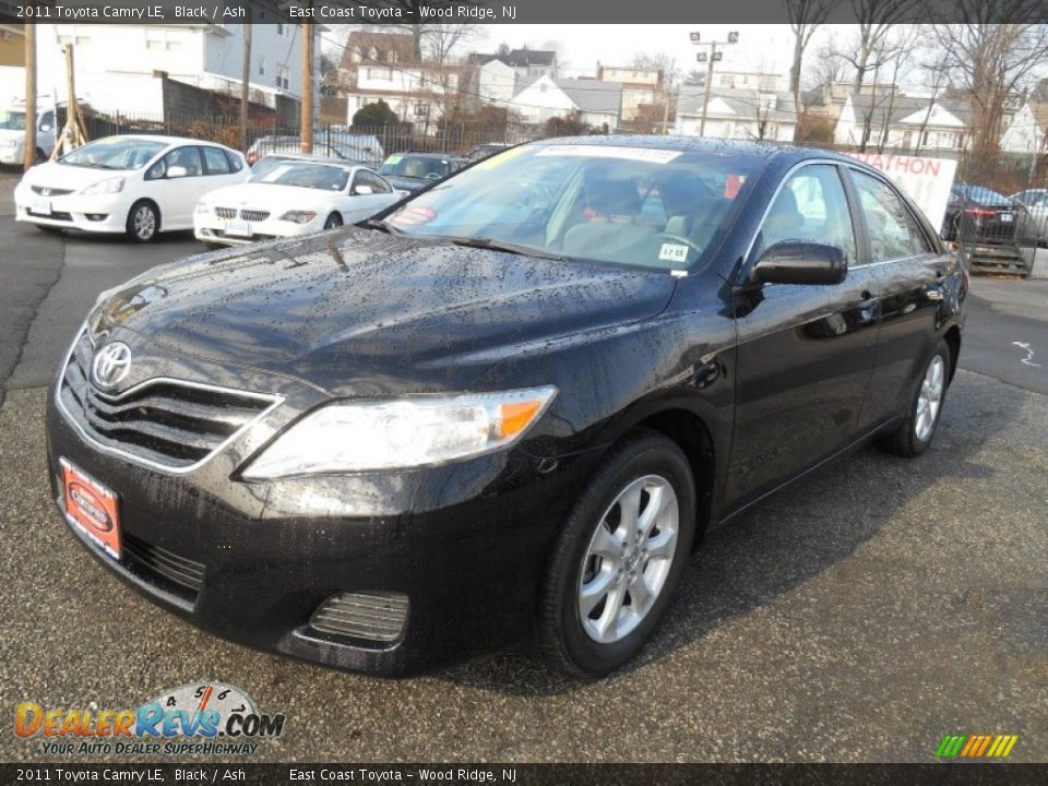 2011 Toyota Camry LE Black / Ash Photo #3