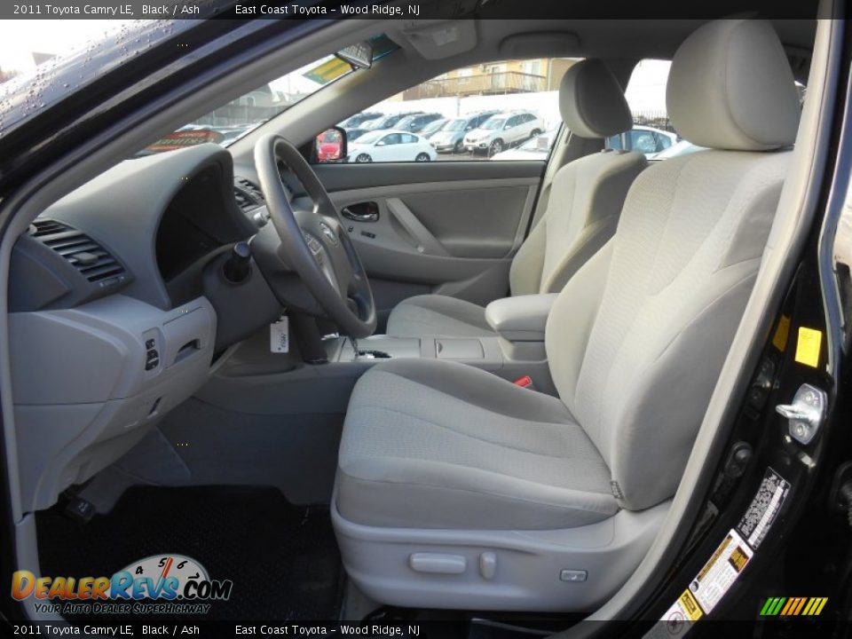 2011 Toyota Camry LE Black / Ash Photo #7