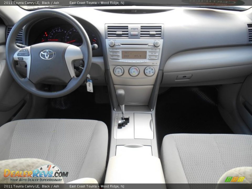 2011 Toyota Camry LE Black / Ash Photo #10