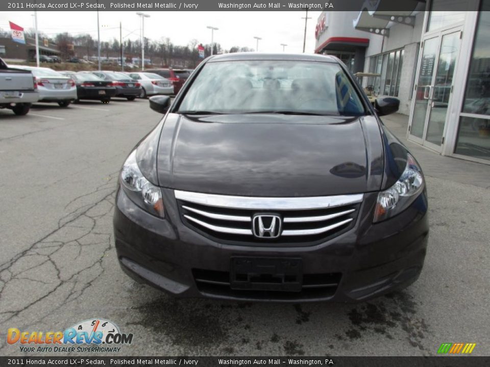 2011 Honda Accord LX-P Sedan Polished Metal Metallic / Ivory Photo #4