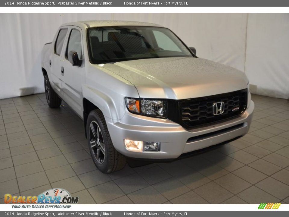 2014 Honda Ridgeline Sport Alabaster Silver Metallic / Black Photo #1