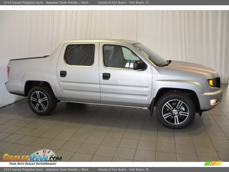 2014 Honda Ridgeline Sport Alabaster Silver Metallic / Black Photo #3