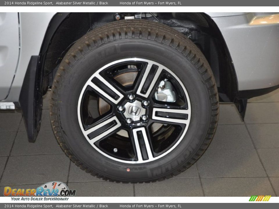 2014 Honda Ridgeline Sport Alabaster Silver Metallic / Black Photo #4