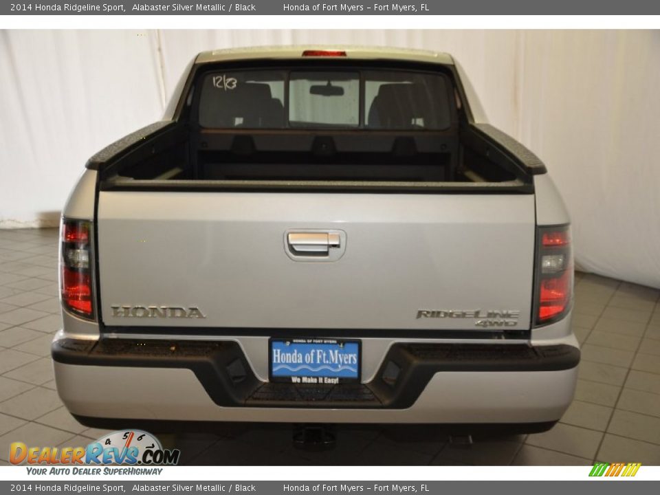 2014 Honda Ridgeline Sport Alabaster Silver Metallic / Black Photo #7