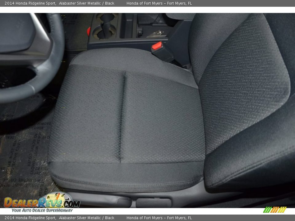 2014 Honda Ridgeline Sport Alabaster Silver Metallic / Black Photo #12