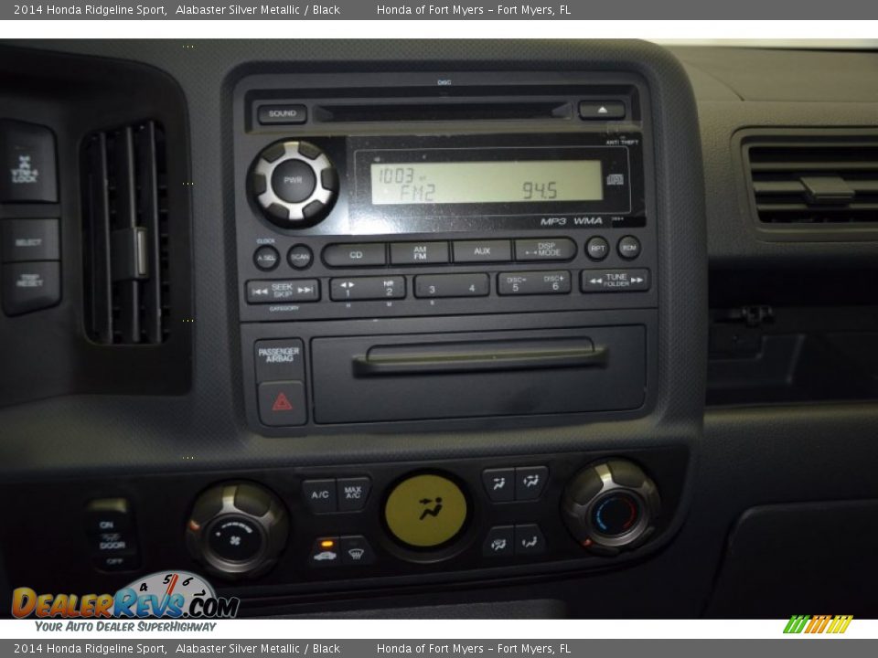 2014 Honda Ridgeline Sport Alabaster Silver Metallic / Black Photo #15