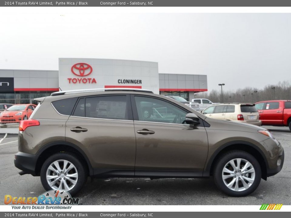 2014 Toyota RAV4 Limited Pyrite Mica / Black Photo #2
