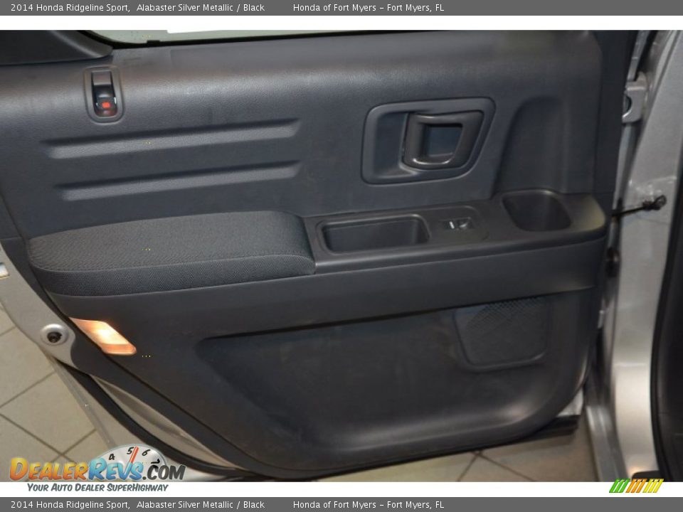 2014 Honda Ridgeline Sport Alabaster Silver Metallic / Black Photo #24