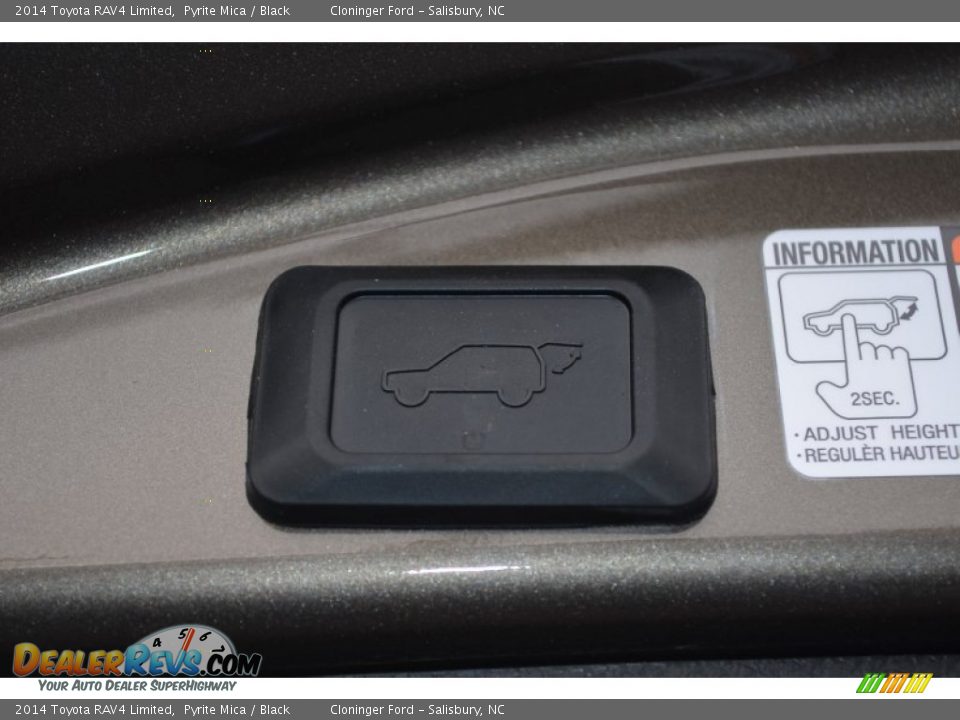 2014 Toyota RAV4 Limited Pyrite Mica / Black Photo #10