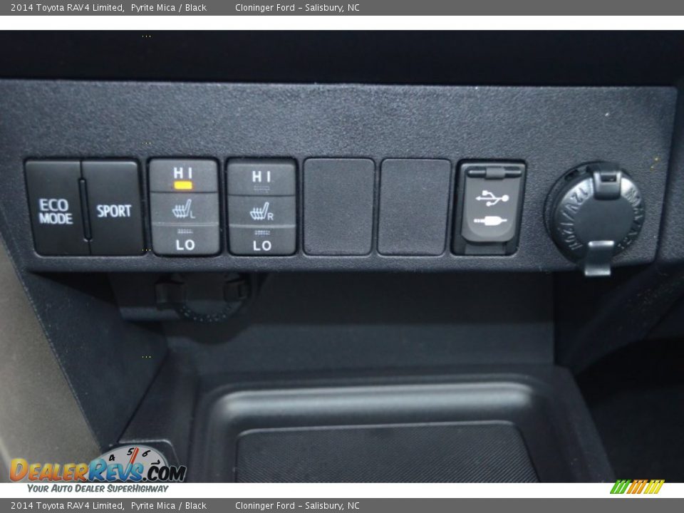 2014 Toyota RAV4 Limited Pyrite Mica / Black Photo #18