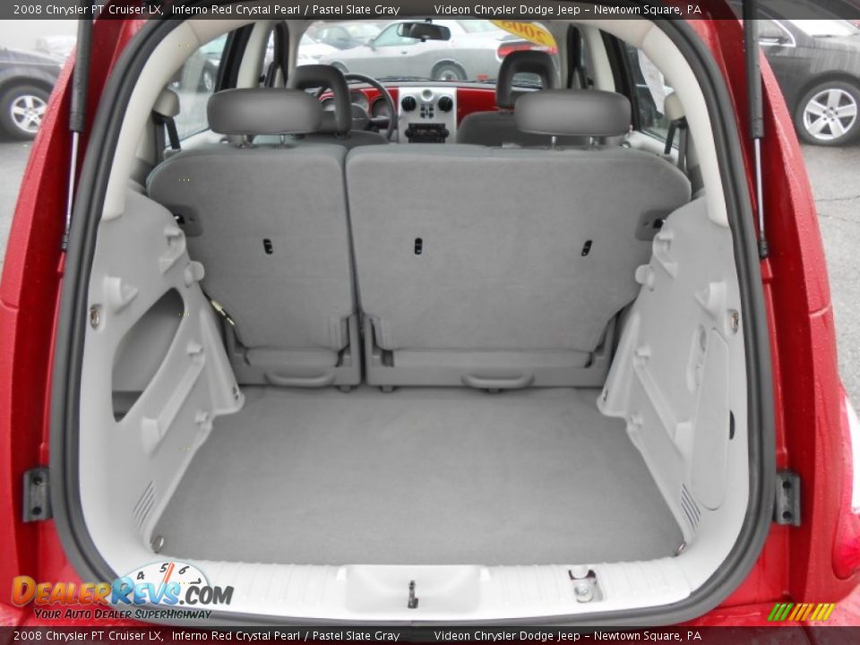 2008 Chrysler PT Cruiser LX Inferno Red Crystal Pearl / Pastel Slate Gray Photo #16