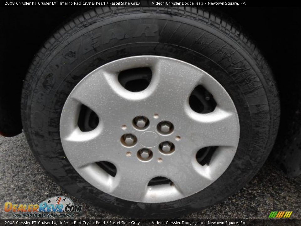 2008 Chrysler PT Cruiser LX Inferno Red Crystal Pearl / Pastel Slate Gray Photo #18