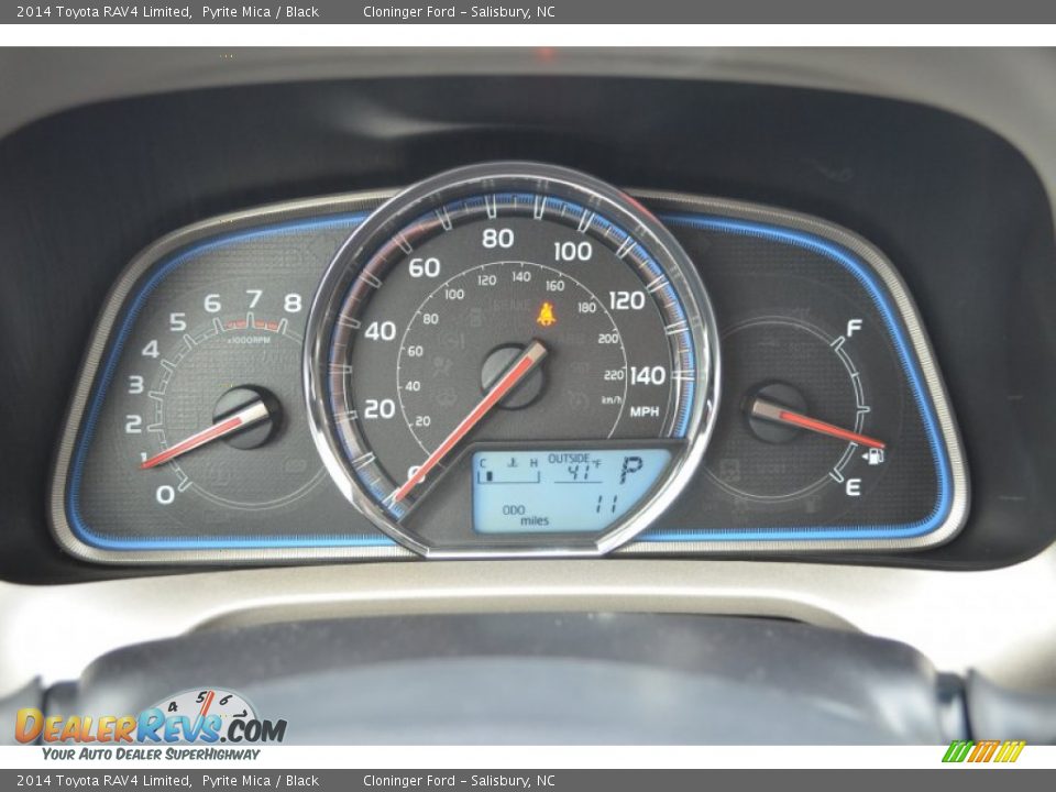 2014 Toyota RAV4 Limited Gauges Photo #23