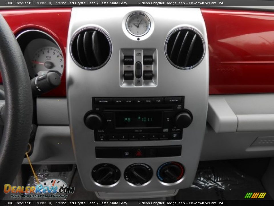 2008 Chrysler PT Cruiser LX Inferno Red Crystal Pearl / Pastel Slate Gray Photo #20