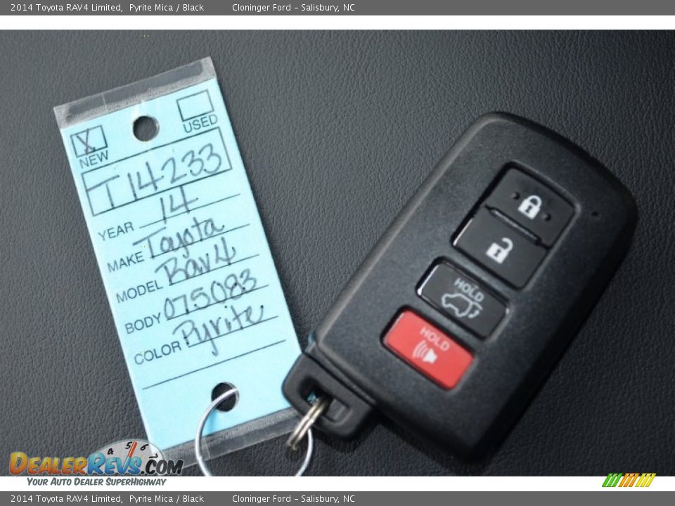 2014 Toyota RAV4 Limited Pyrite Mica / Black Photo #27