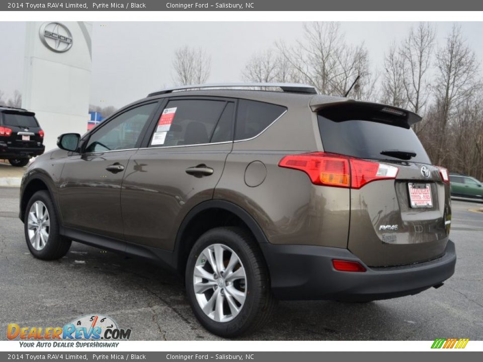 2014 Toyota RAV4 Limited Pyrite Mica / Black Photo #28