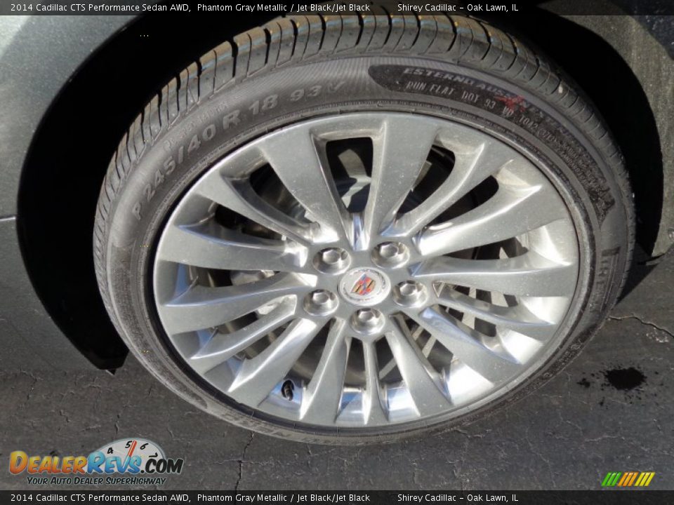 2014 Cadillac CTS Performance Sedan AWD Wheel Photo #8