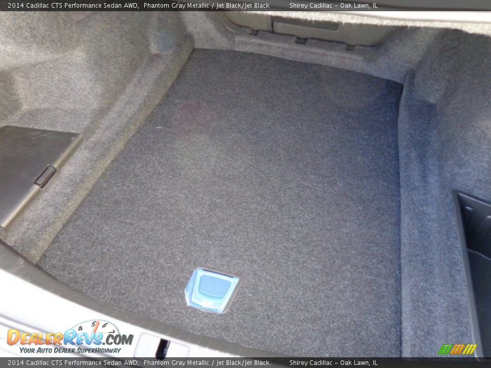 2014 Cadillac CTS Performance Sedan AWD Phantom Gray Metallic / Jet Black/Jet Black Photo #9