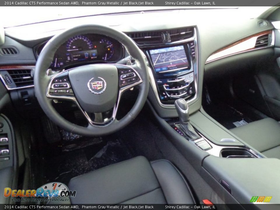 Jet Black/Jet Black Interior - 2014 Cadillac CTS Performance Sedan AWD Photo #10