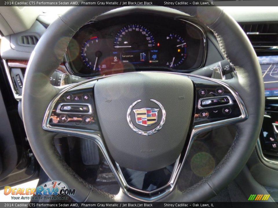 2014 Cadillac CTS Performance Sedan AWD Steering Wheel Photo #18