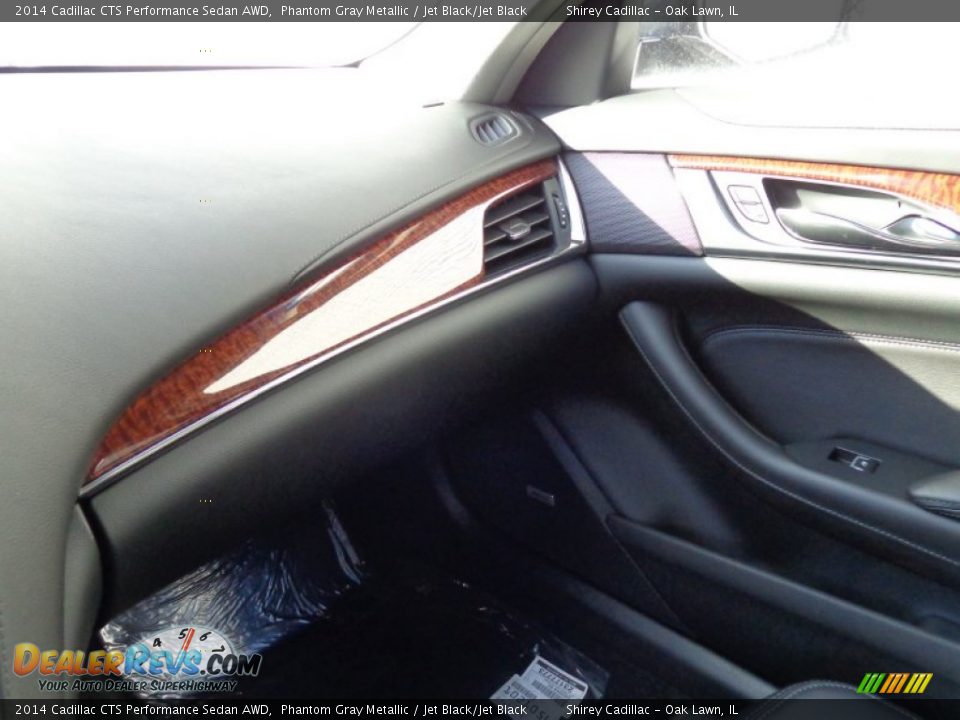 2014 Cadillac CTS Performance Sedan AWD Phantom Gray Metallic / Jet Black/Jet Black Photo #21