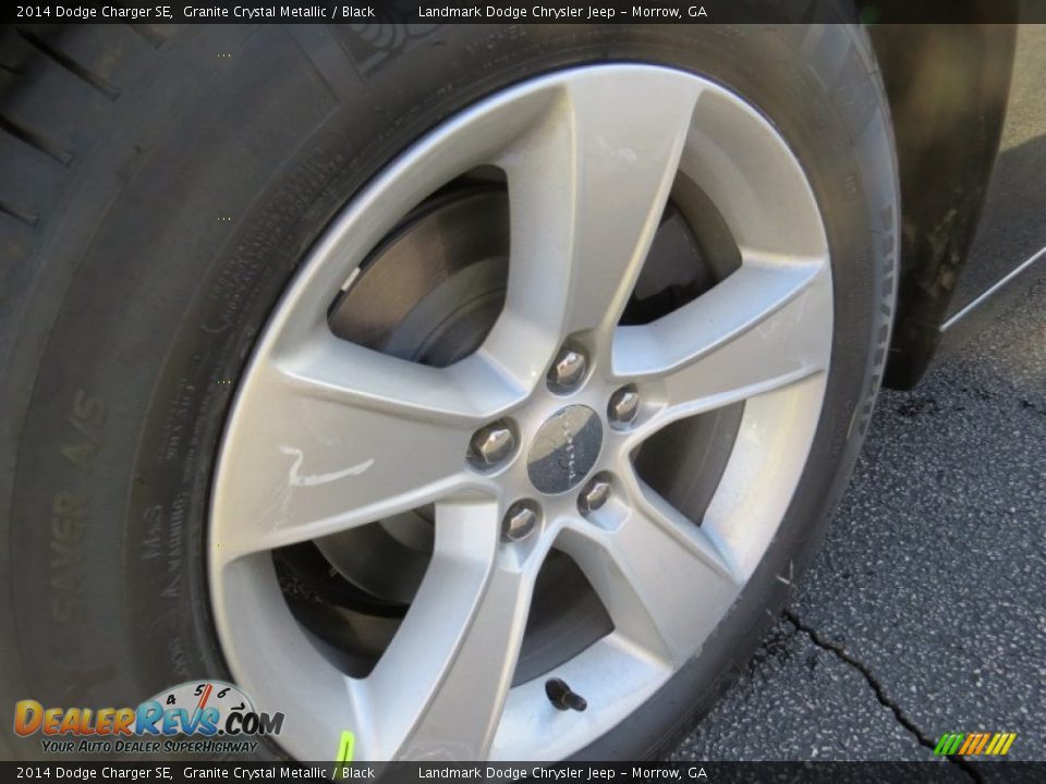 2014 Dodge Charger SE Granite Crystal Metallic / Black Photo #5